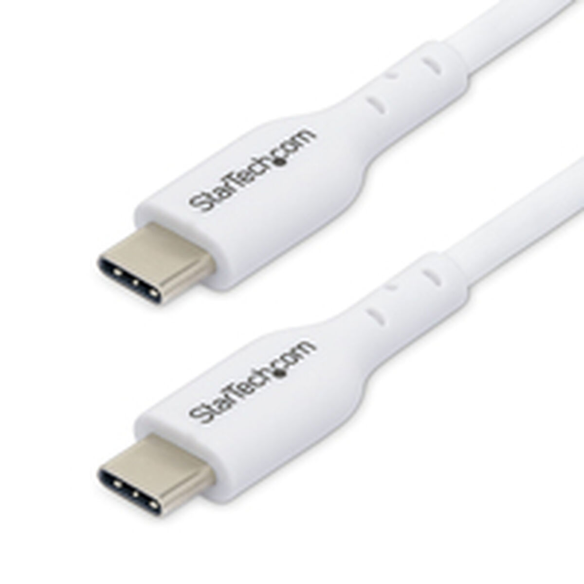 Кабел USB-C Startech USB2CC1MNCWHE Бял